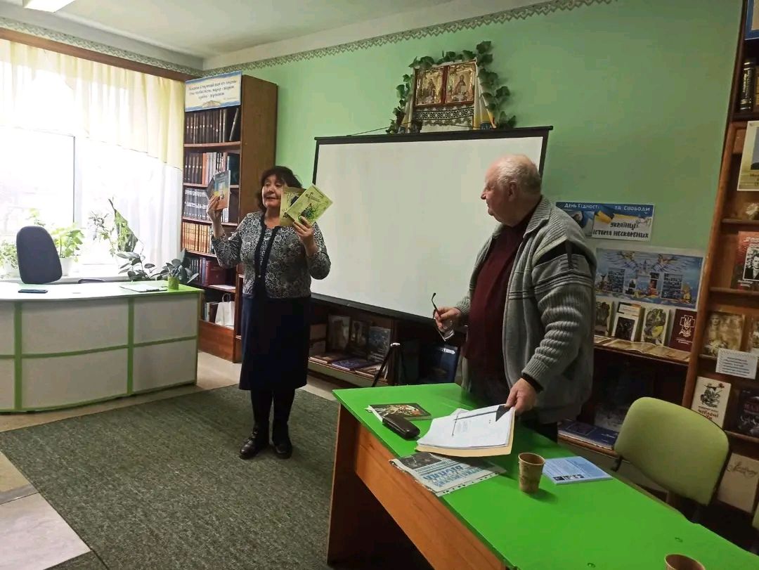 У Решетилівській центральній міській бібліотеці відбулася зустріч, присвячена спадщині Володимира Малика