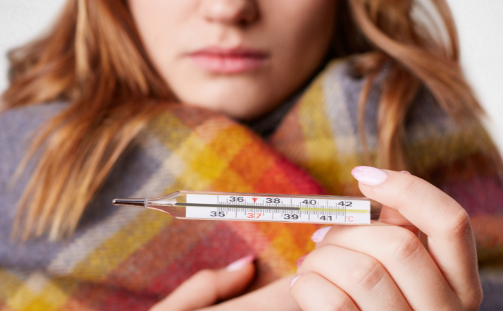 На Полтавщині зростає рівень захворюваності на грип та ГРВІ