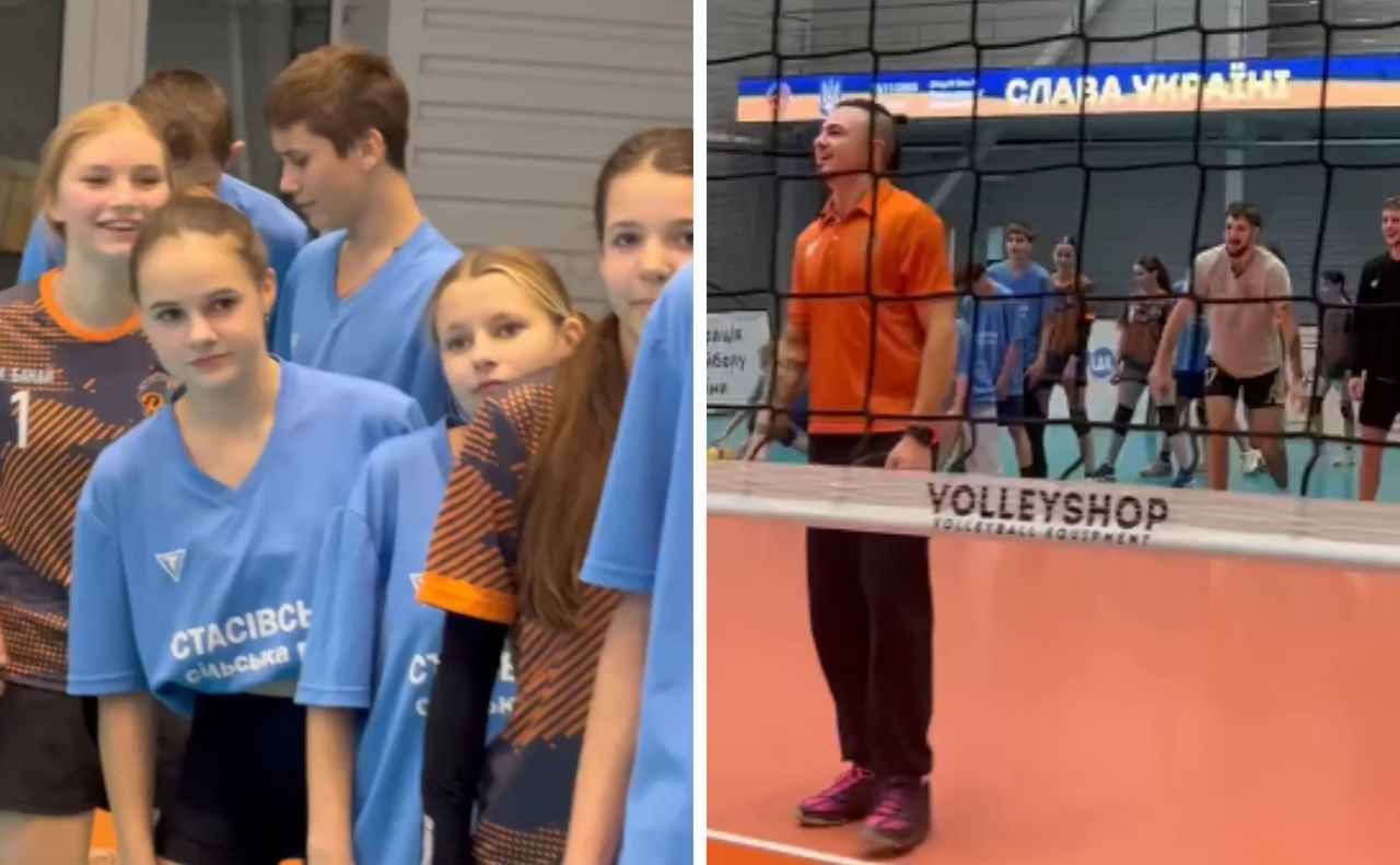 Гравці ВК «Решетилівка» провели тренування для школярів двох громад