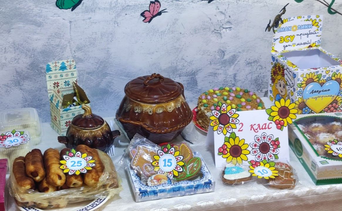 У Малобакайському навчальному закладі зібрали 18 тисяч на підтримку ЗСУ