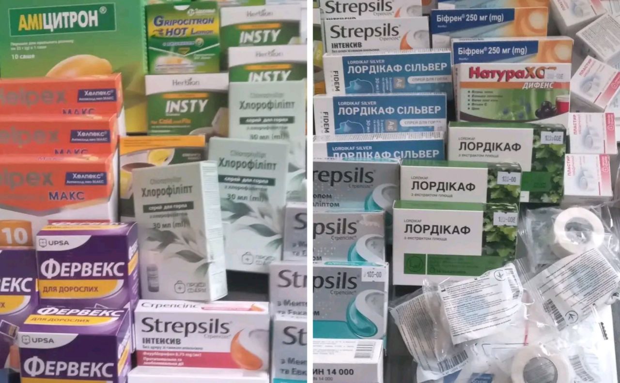 Решетилівський аграрний ліцей передав медикаменти захисникам