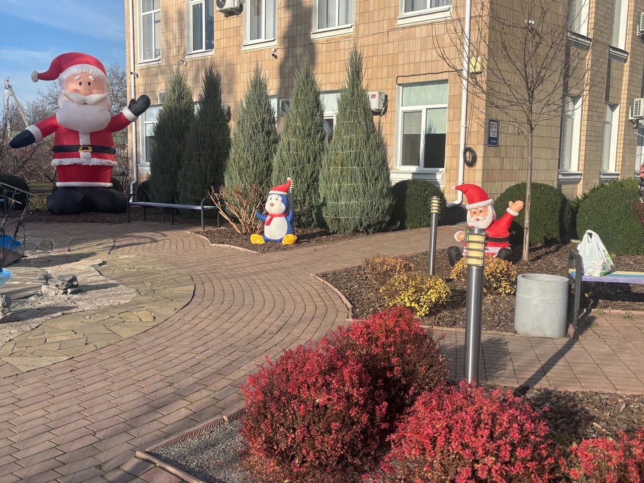 У місті облаштували казкову локацію до різдвяних свят