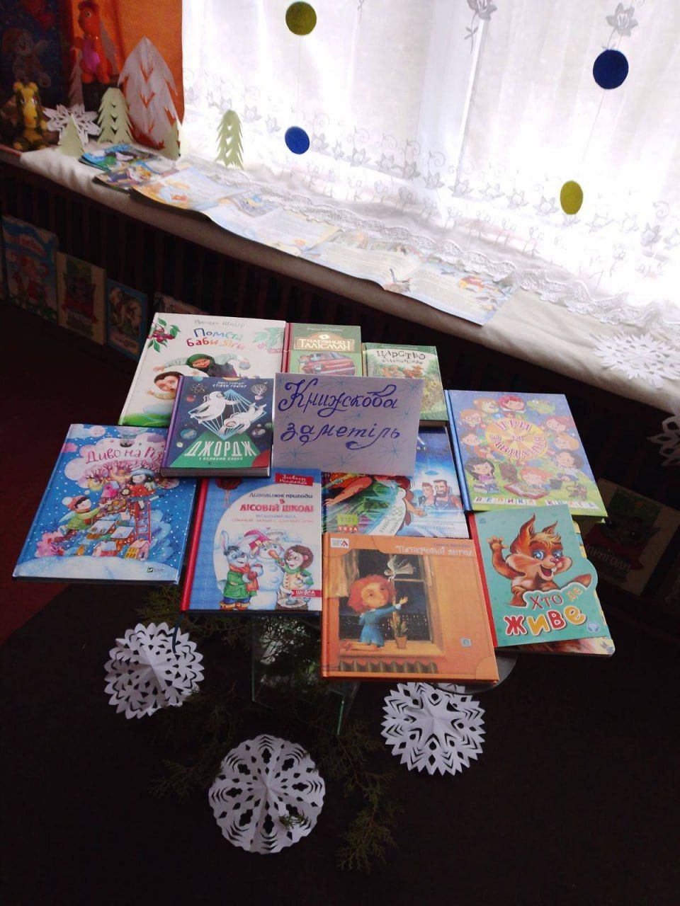 Книгозбірні пропонують обрати книги для читання взимку