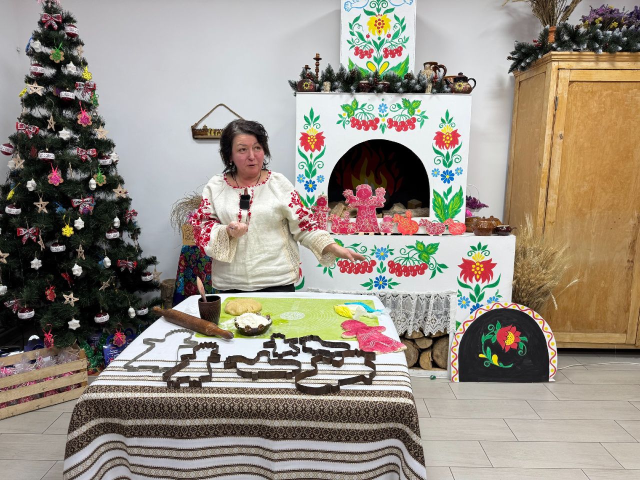 У Котельві влаштували ярмарок на підтримку традиційного різдвяного пряника — «Панянки»