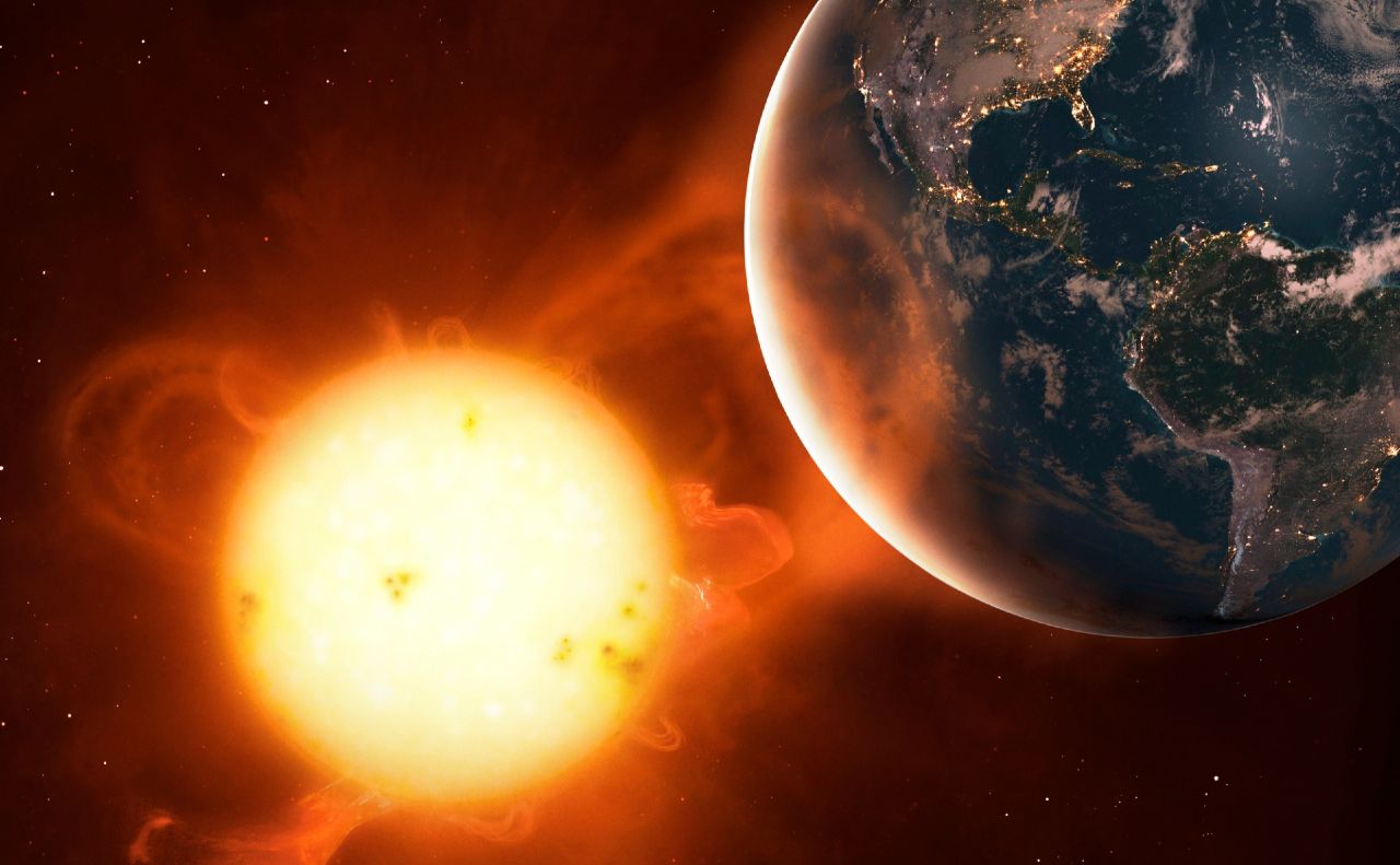 Наприкінці робочого тижня очікується помірна сонячна активність