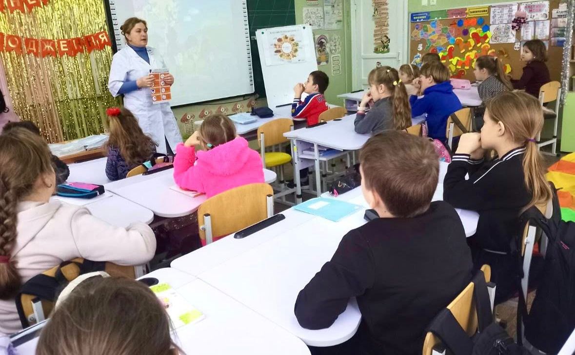 Для решетилівських учнів проводять заняття, присвячені здоров’ю