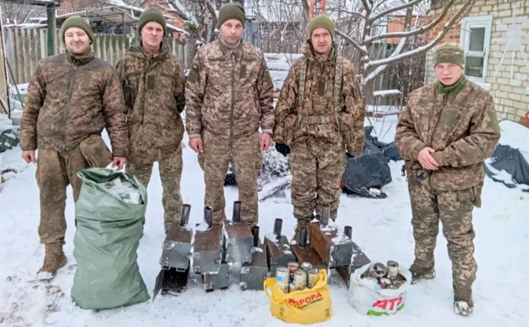 Для підрозділу земляка виготовили мінібуржуйки