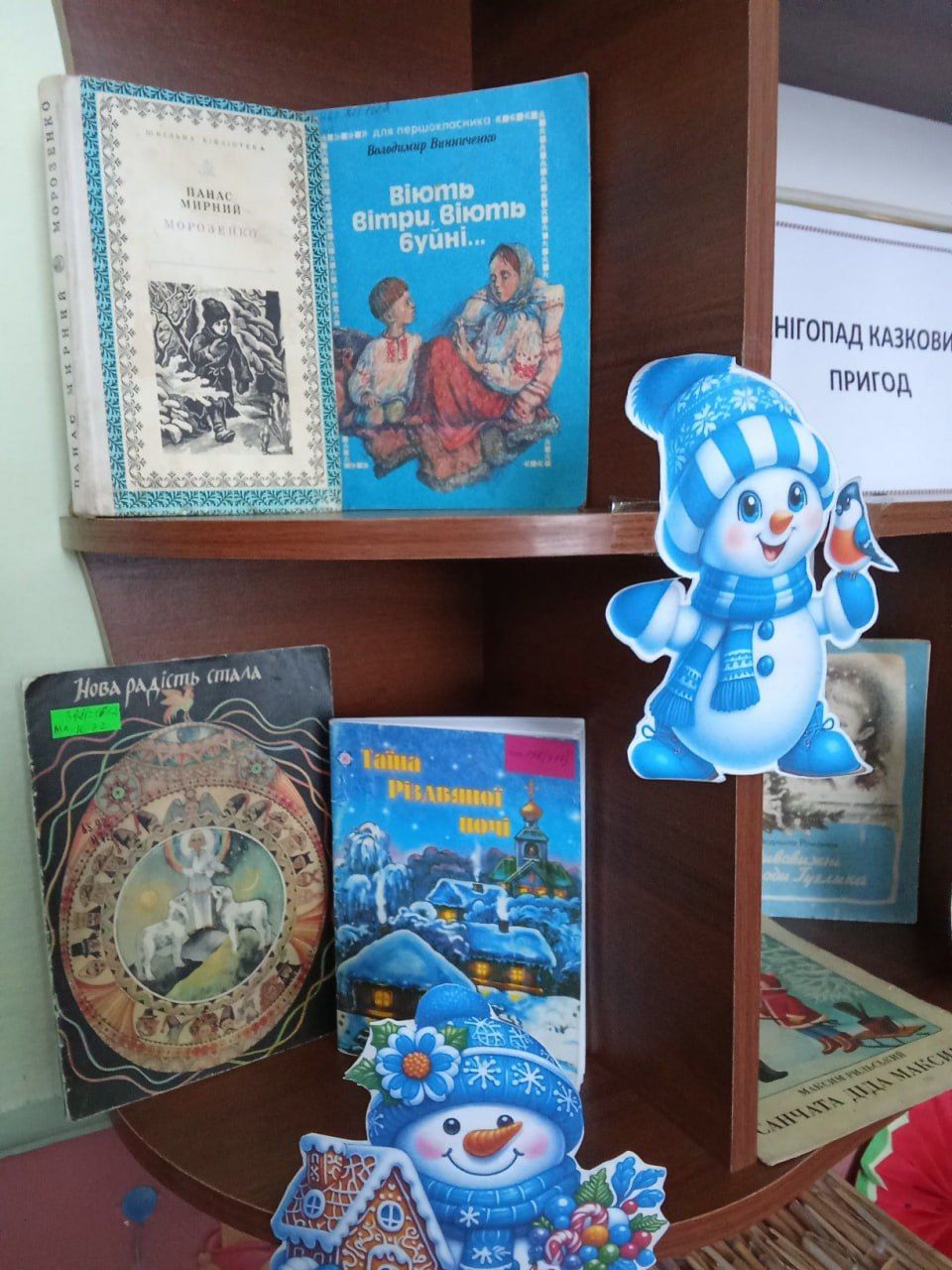 Книгозбірні пропонують обрати книги для читання взимку