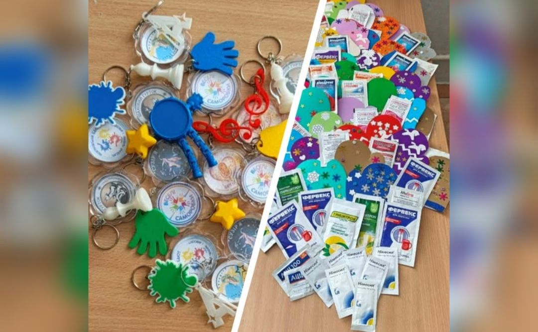 У Будинку дитячої та юнацької творчості фінішувала акція «Рукавичка тепла для захисника»