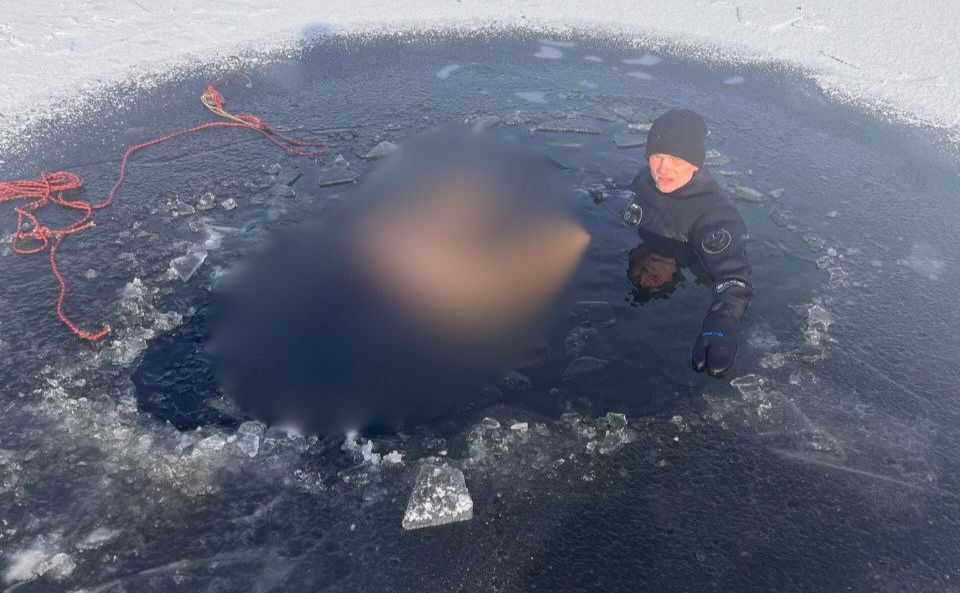 На Мокрій Лип’янці рибалка провалився під кригу