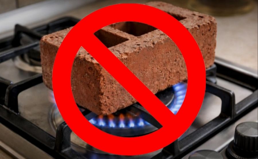 У «Полтавагаз» закликають не використовувати плиту та цеглу для обігріву