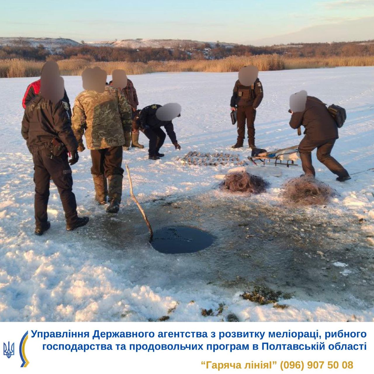 На озері Лиман затримали браконьєрів