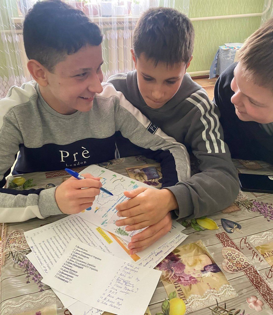 Для шамраївських дітлахів влаштували патріотичну вікторину