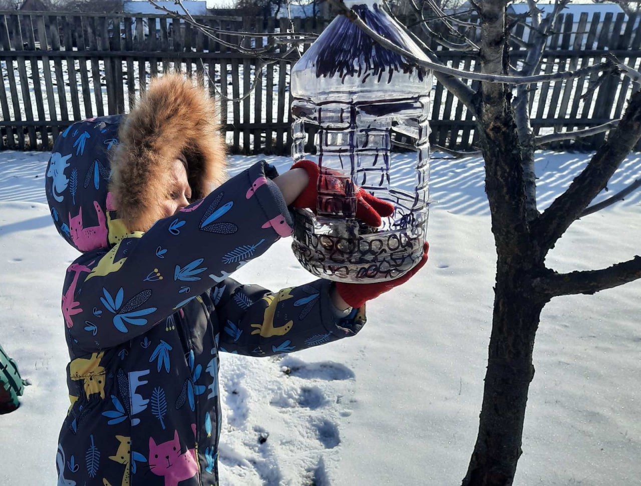 Вихованці Решетилівської філії ПОЕНЦУМ долучилися до акції «Моя годівничка»