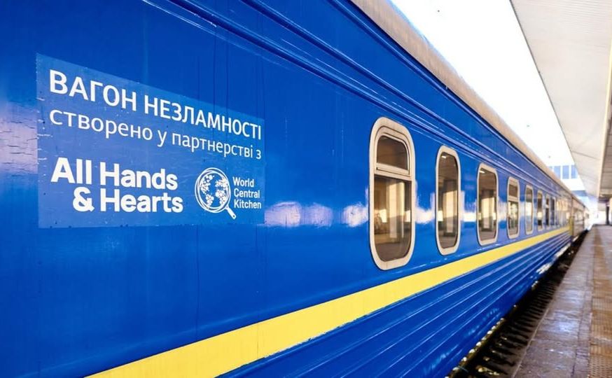 Вагон незламності із Руденківки відправили до Харкова