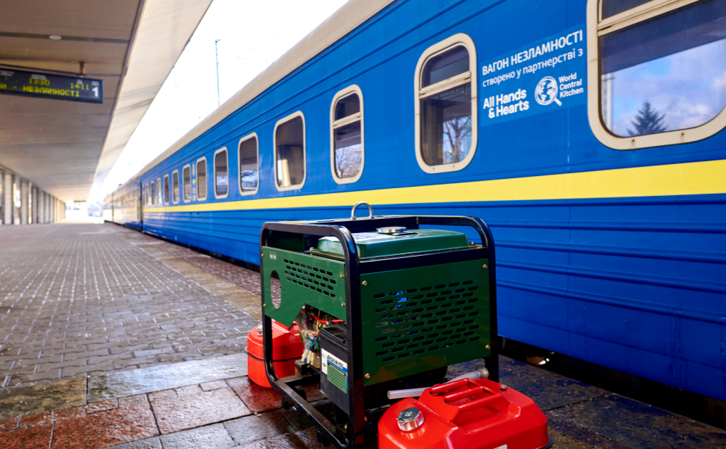 Вагон незламності з Супрунівки відправили на Харківщину