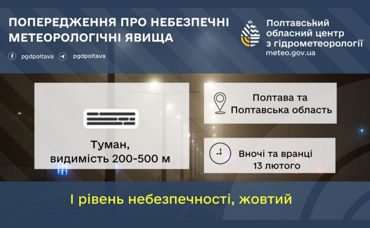 Обережно — туман!