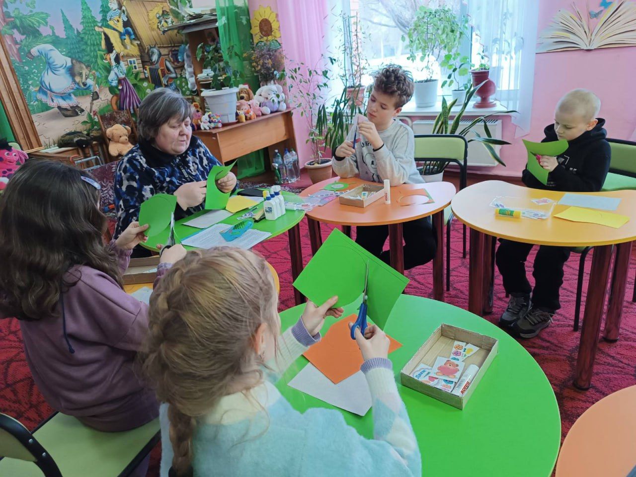 Решетилівські діти відвідали майстер клас до Дня святого Валентина