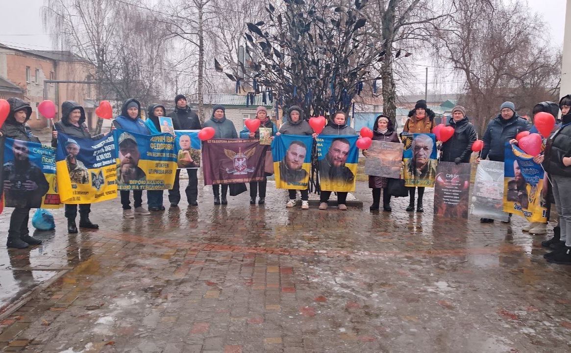У Решетилівці пройшла акція на підтримку полонених