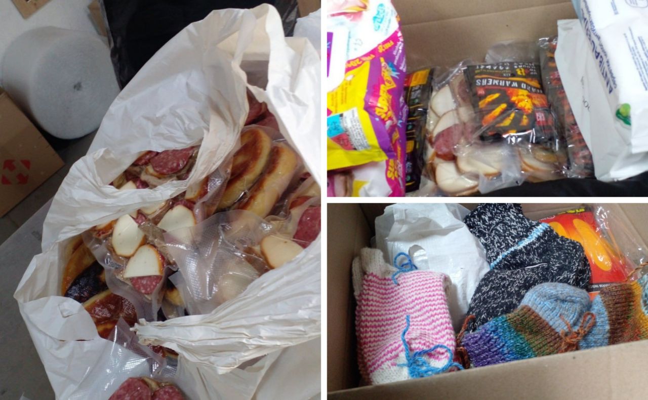 Із Решетилівки відправили гумвантажі для війська