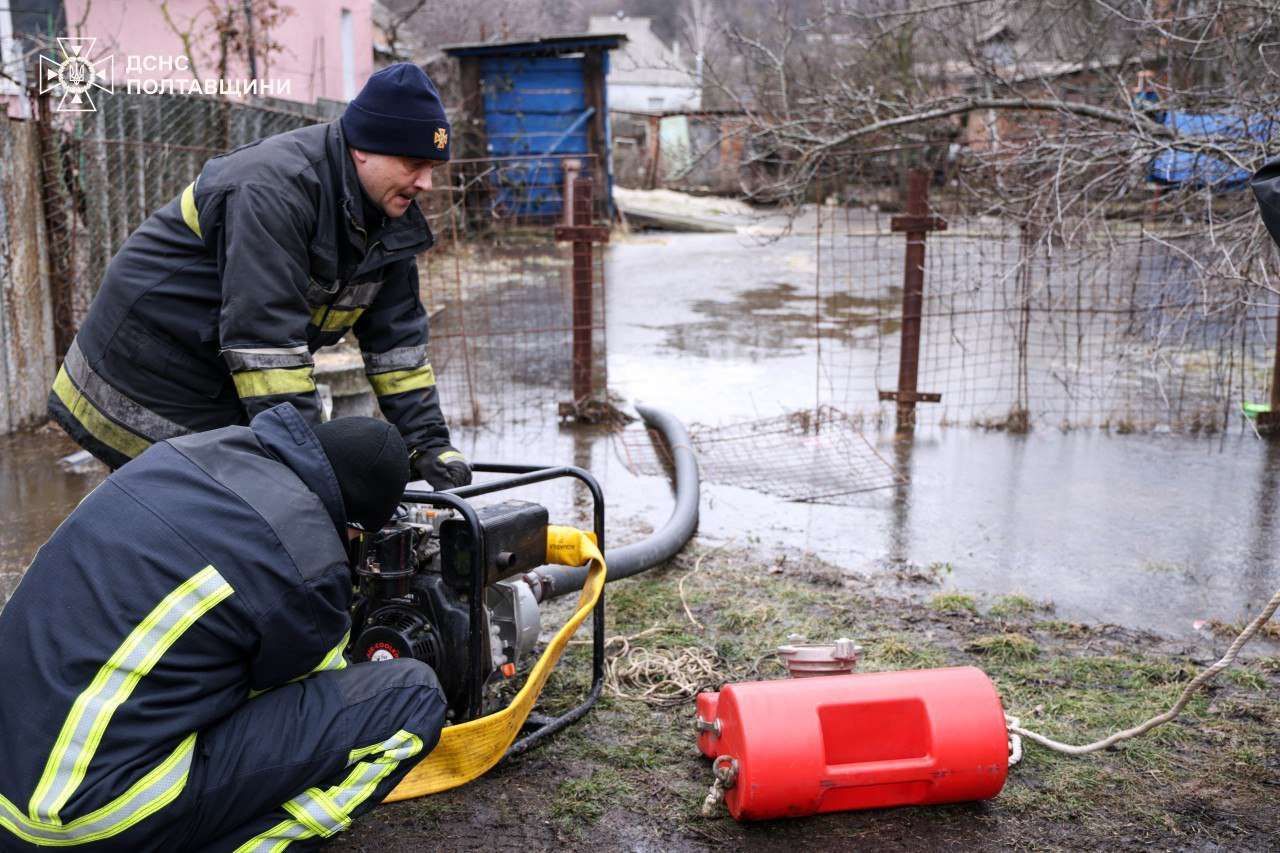 Велика вода наробила лиха на Полтавщині