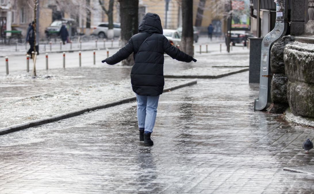 У понеділок — ожеледиця