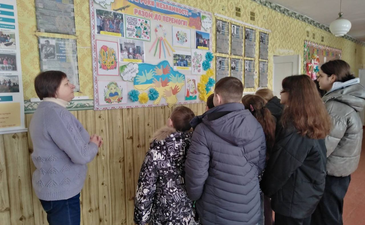 Глибокобалківські школярі вшанували пам’ять полеглих захисників України