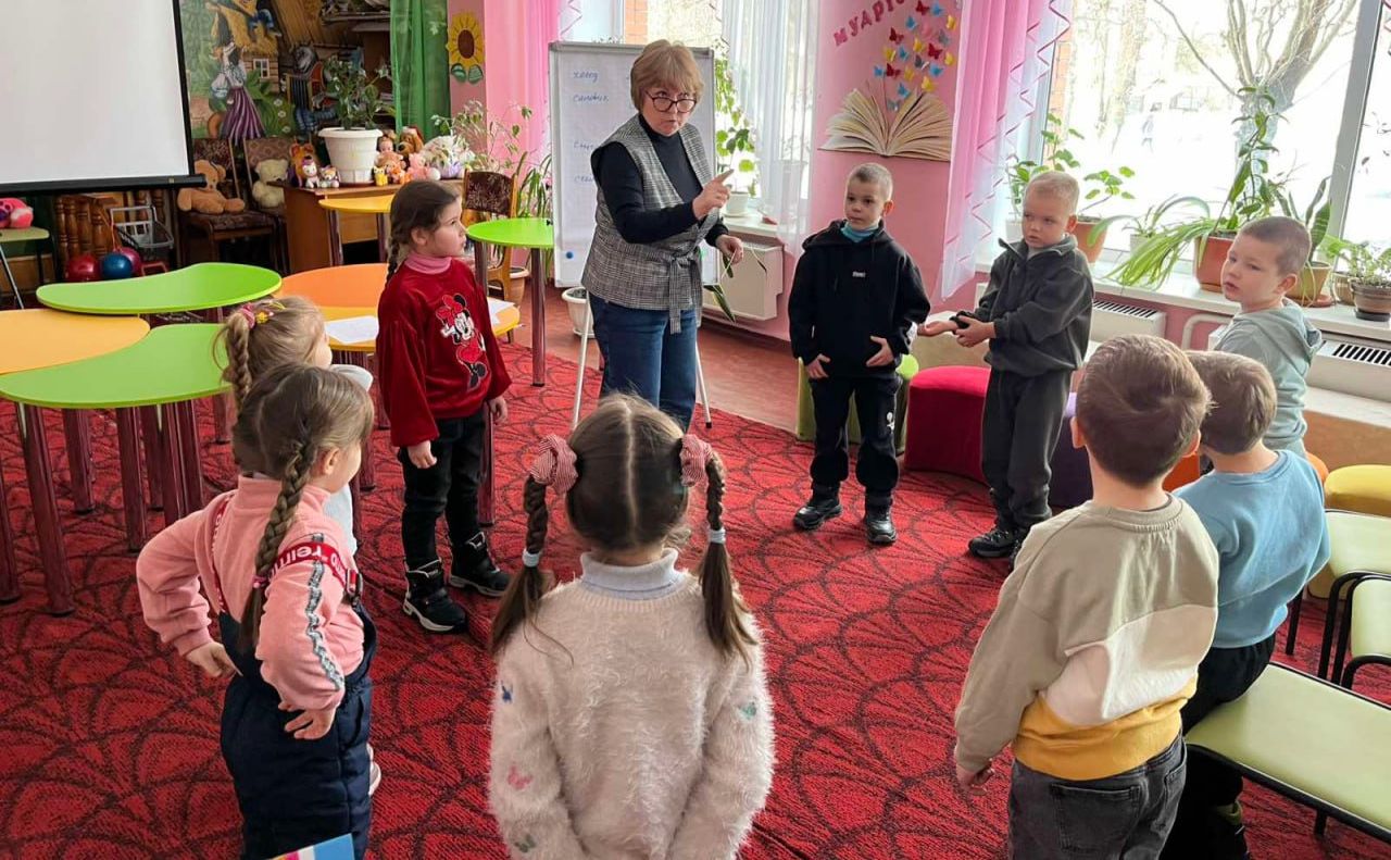 У Решетилівській ЦМБ для юних читайликів провели бібліоподорож