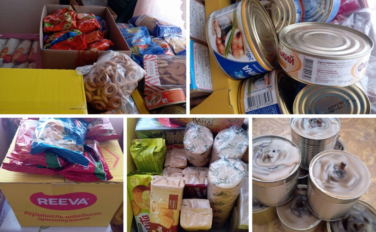 Малобакайці відправили гумвантаж на фронт