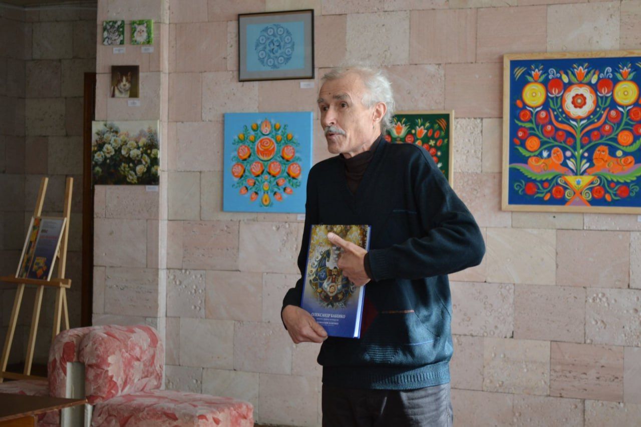 Робота Олександра Бабенка представлена на виставці «ART-TANDEM»