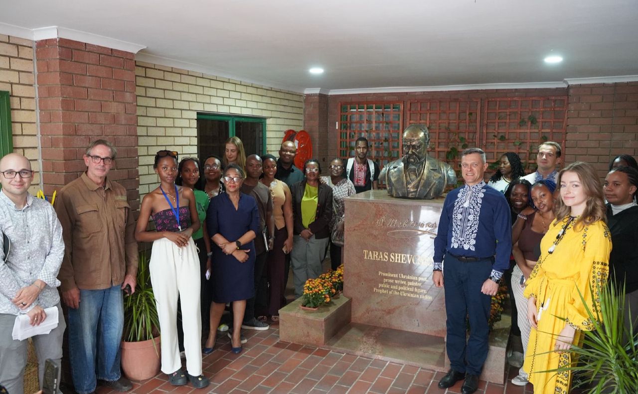 В Африці відкрили перший пам’ятник Тарасу Шевченку