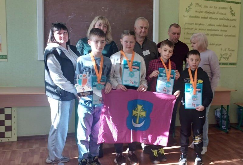 Шахісти із Решетилівки стали другими на змаганнях у Полтаві