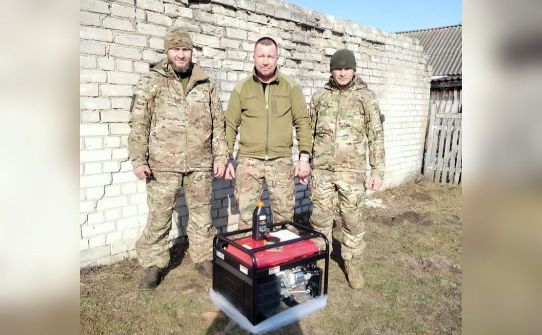 Військовий Сергій Куликовський отримав генератор