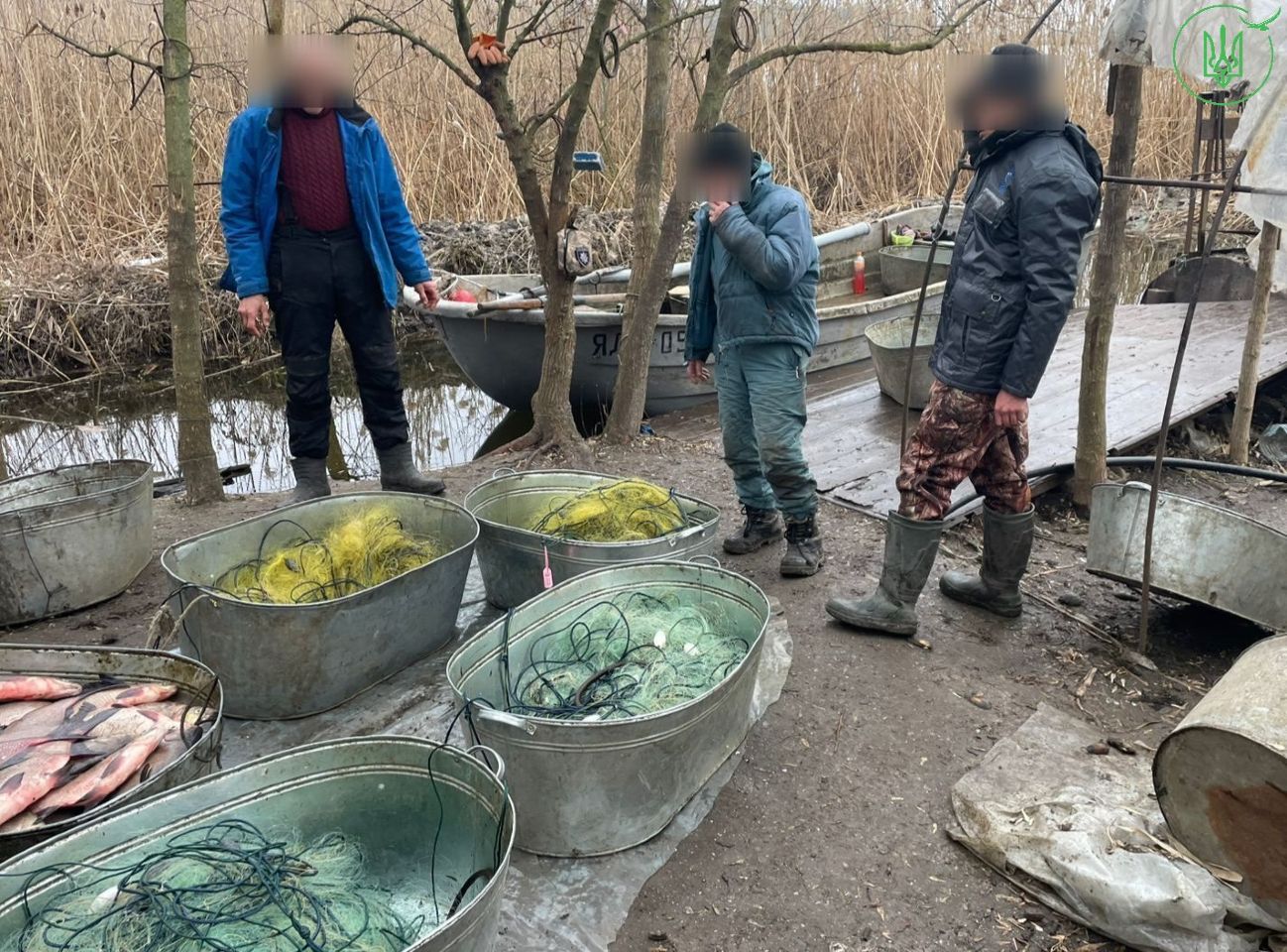 Біля Орлика браконьєри «рибалили» на промисловому судні