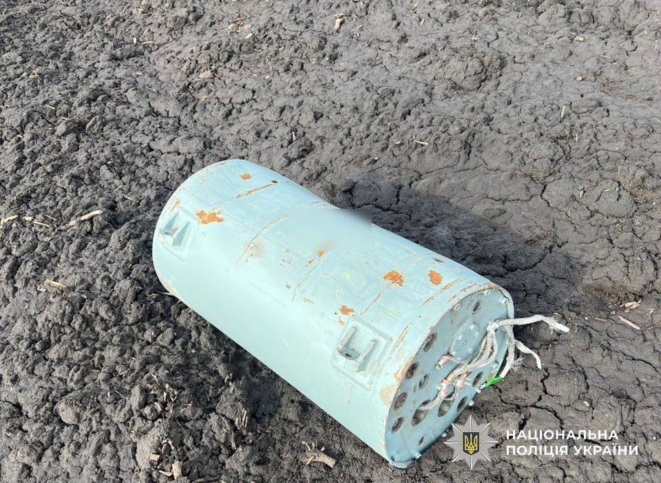 Вибухотехніки знешкодили у Полтавській області нерозірвані бойові частини російських ракет Х-101