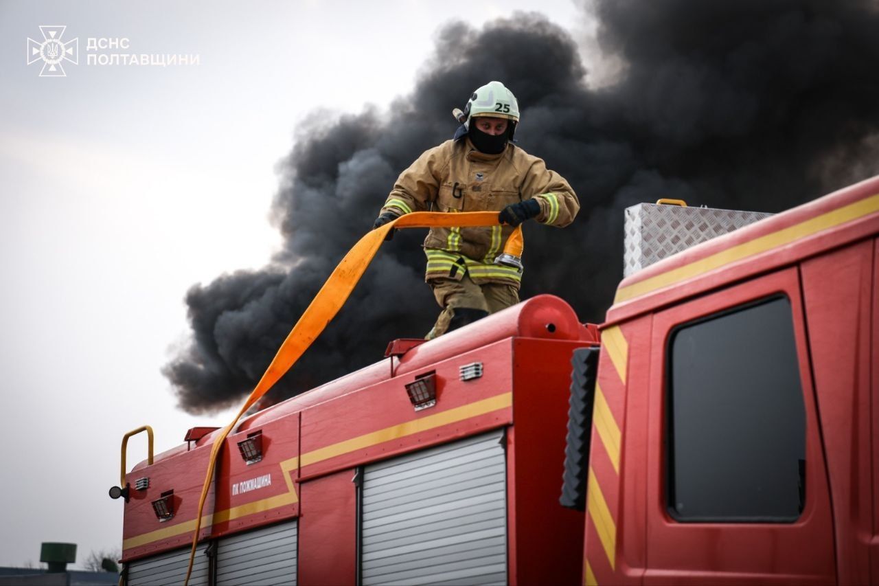 Ворог ударив по об’єкту газовидобутку на Полтавщині