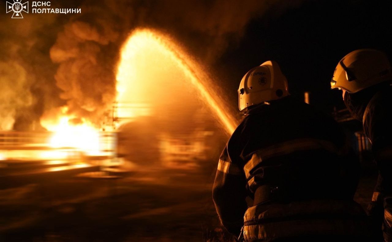 Ворог ударив по об’єкту газовидобутку на Полтавщині