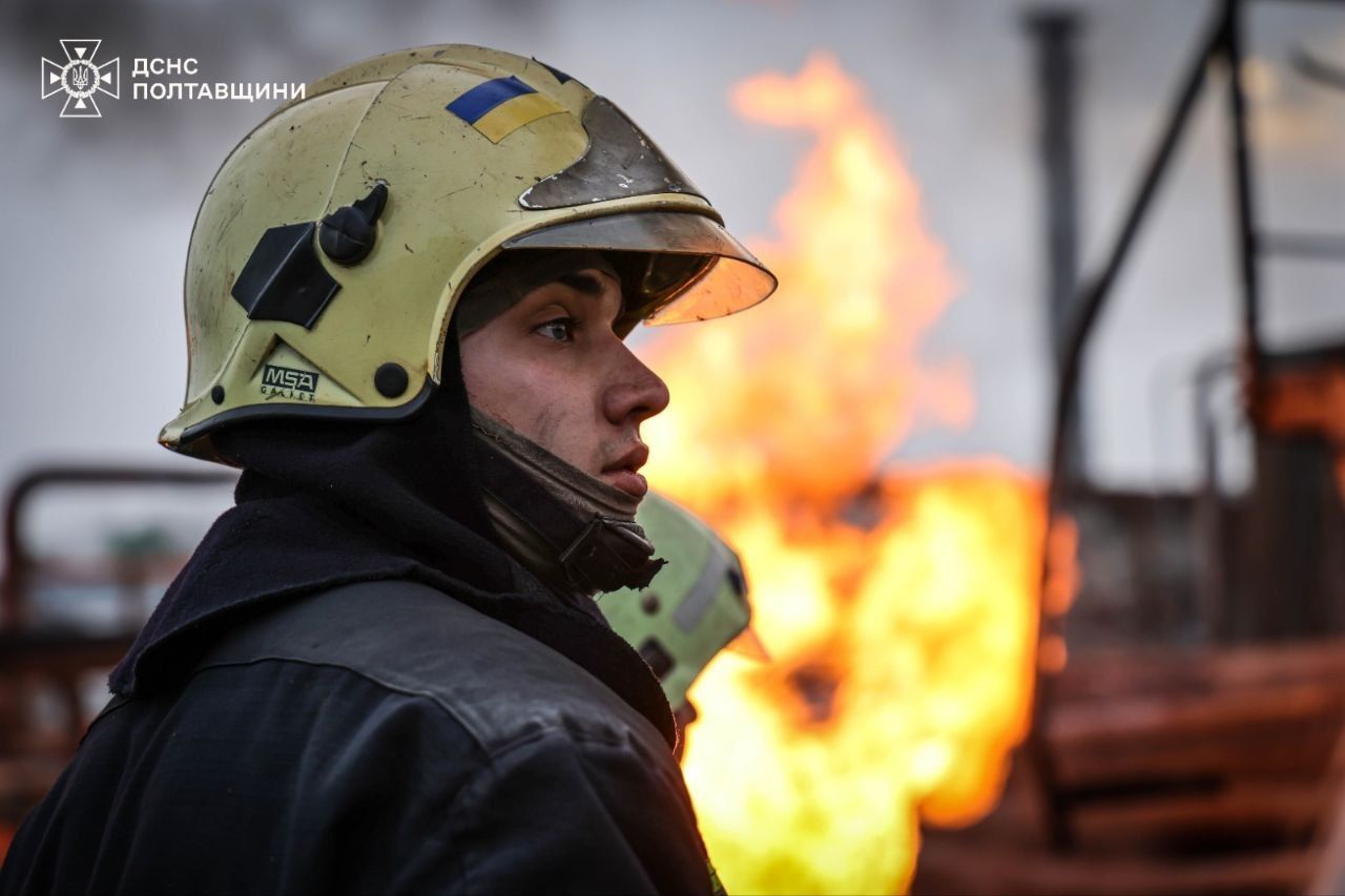 Ворог ударив по об’єкту газовидобутку на Полтавщині