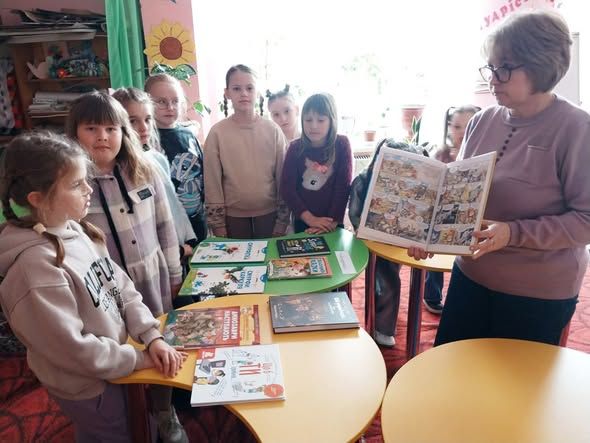 У Решетилівській ЦМБ для юних читайликів провели бібліоподорож