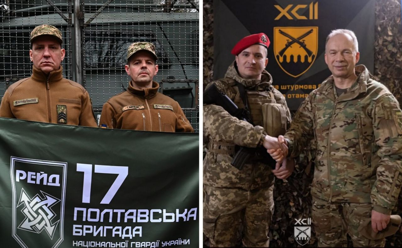 Трьох військових з Полтавщини відзначили високими нагородами