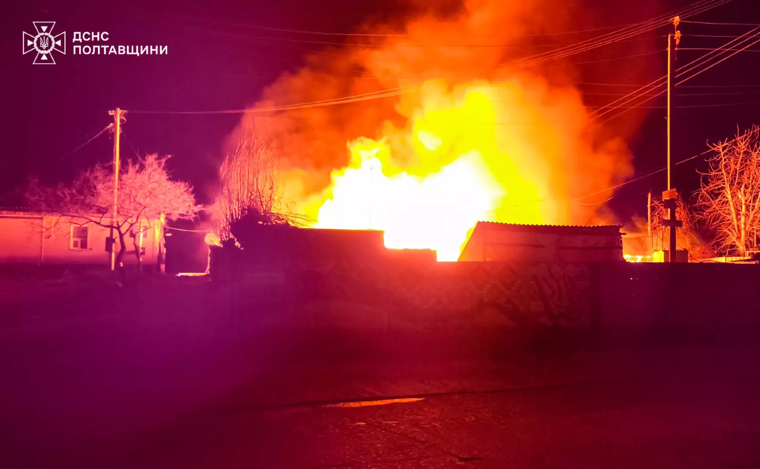 На Полтавщині не вщухають пожежі
