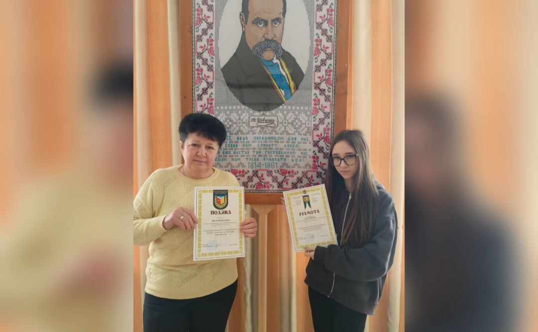 Дар’я Убийвовк взяла участь у регіональному конкурсі художнього читання творів Тараса Шевченка