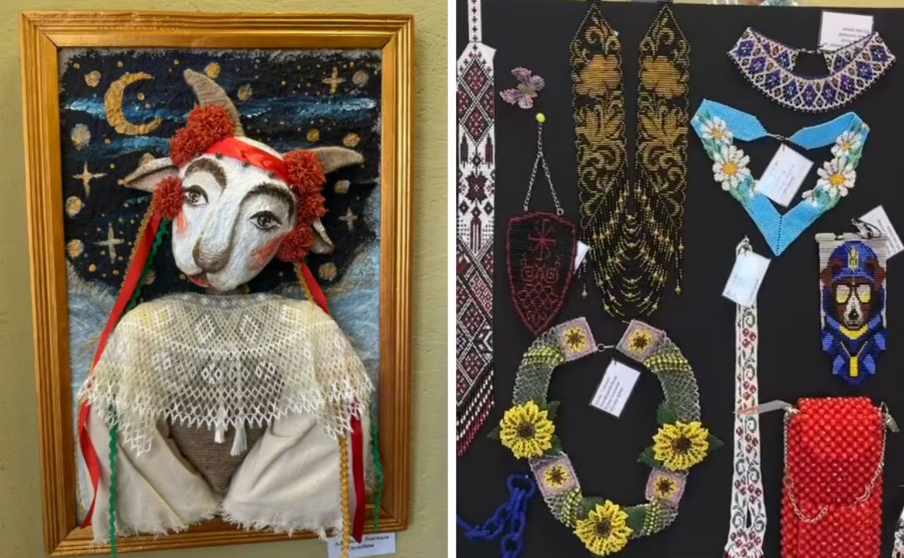 Містян запрошують на виставку виробів із бісеру