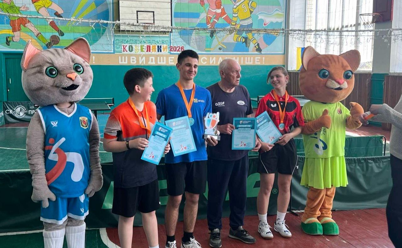 Решетилівські тенісисти здобули перемогу в районному етапі Всеукраїнських шкільних ліг