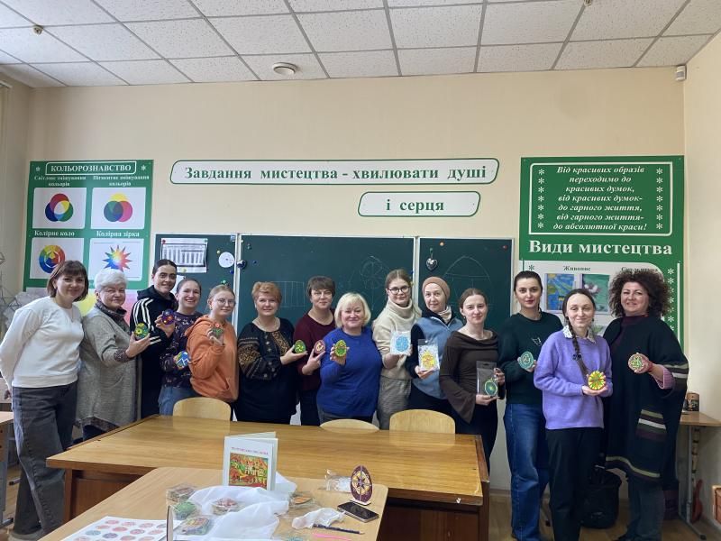 Марія Романько провела майстерклас із пластилінографії у Полтавському ОЦЕВУМі