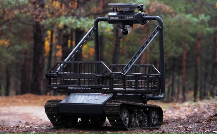 Українські розробники випустили нового наземного робота Nurse TB