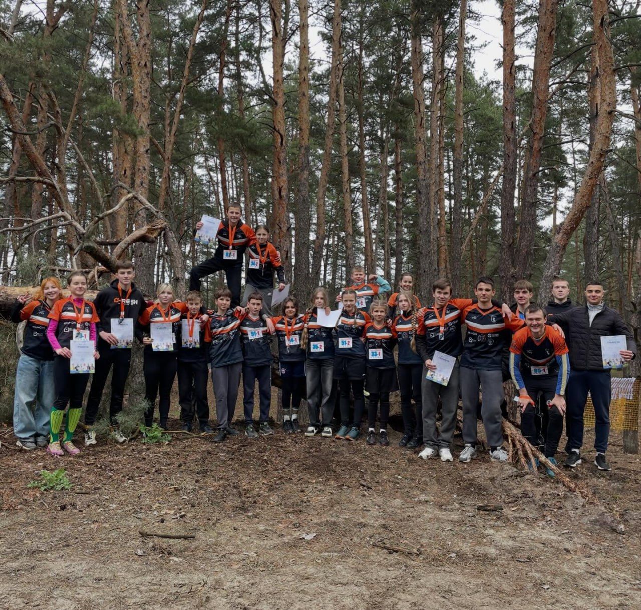 Решетилівські спортсмени успішно виступили на чемпіонаті Полтавської області з орієнтування