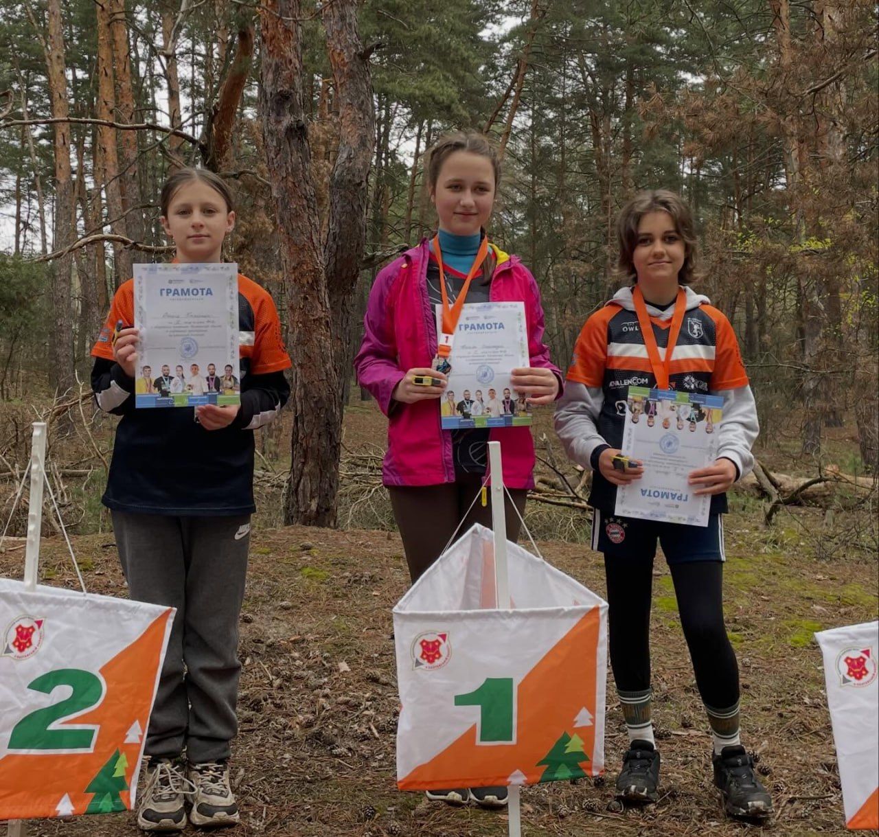 Решетилівські спортсмени успішно виступили на чемпіонаті Полтавської області з орієнтування