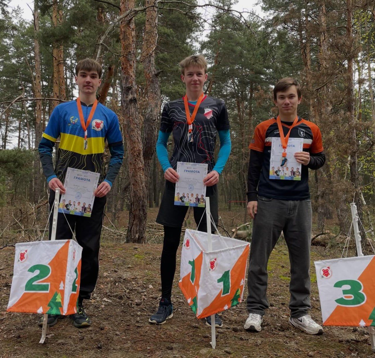 Решетилівські спортсмени успішно виступили на чемпіонаті Полтавської області з орієнтування