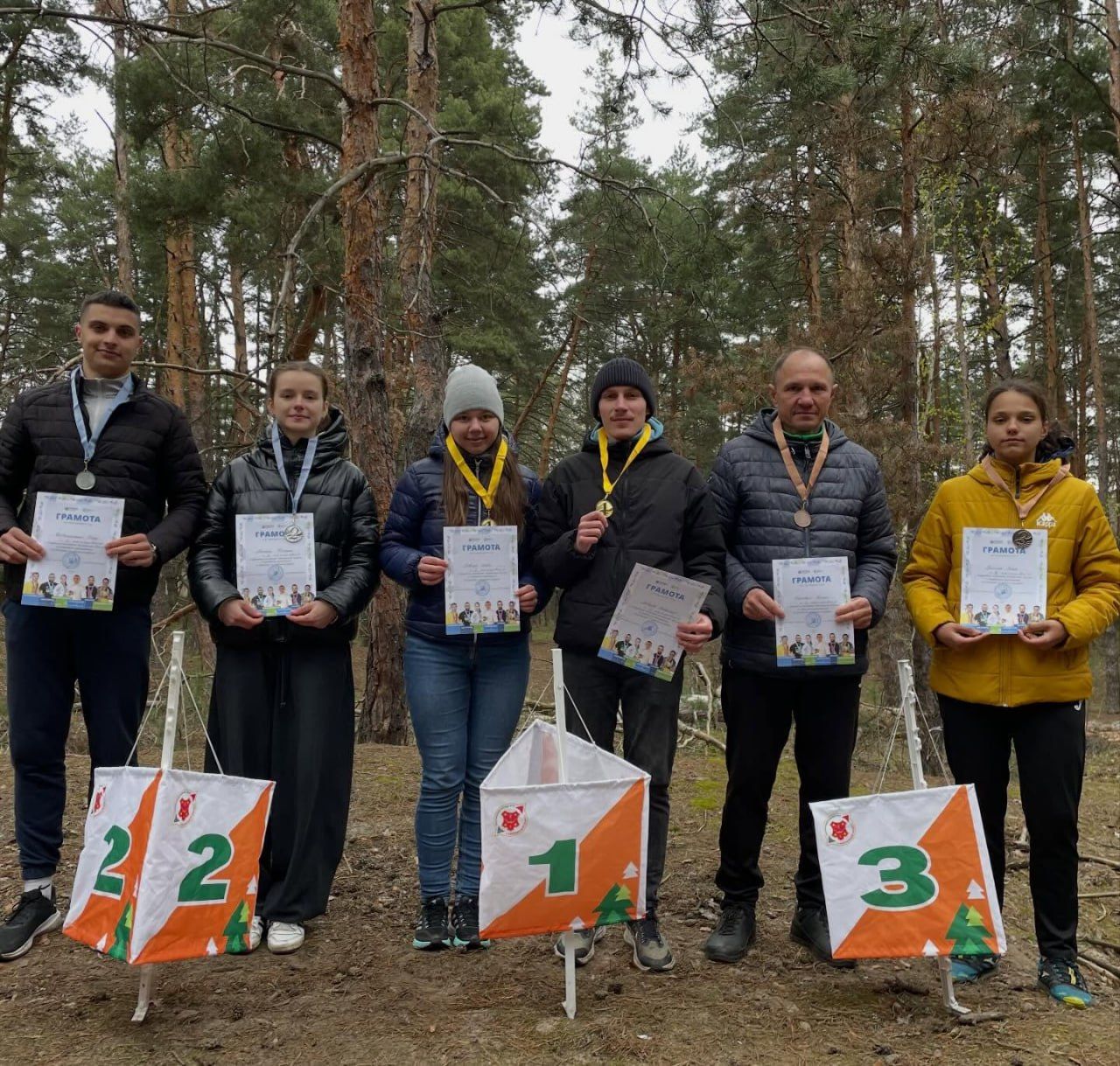 Решетилівські спортсмени успішно виступили на чемпіонаті Полтавської області з орієнтування